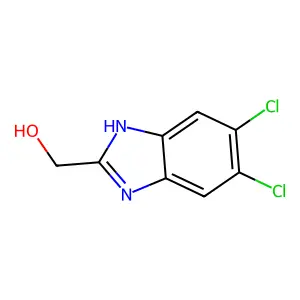 (5,6-dichloro-1H-benzimidazol-2-yl)methanol structure