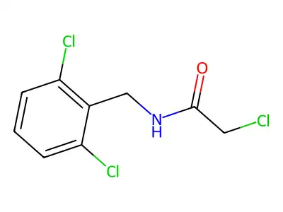2-Chloro-N-(2,6-dichloro-benzyl)-acetamide structure