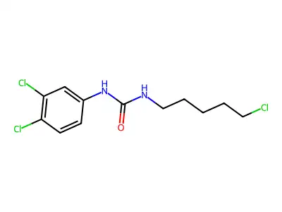 1-(5-Chloropentyl)-3-(3,4-dichlorophenyl)urea structure