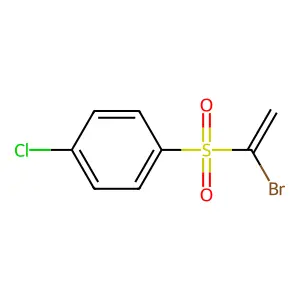 1-Bromovinyl 4-chlorophenyl sulphone structure