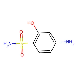 4-Amino-2-hydroxybenzenesulfonamide structure