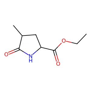 (2S,4S)-Ethyl 4-methyl-5-oxopyrrolidine-2-carboxylate structure