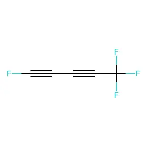 1,3-Pentadiyne, 1,5,5,5-tetrafluoro- structure