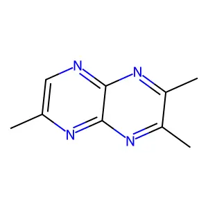 2,3,6-Trimethylpyrazino(2,3-b)pyrazine structure