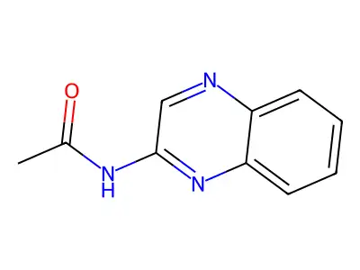 2-Acetamidoquinoxaline structure