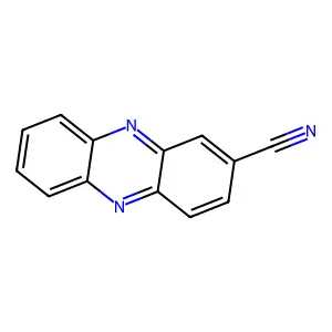 2-Phenazinecarbonitrile structure