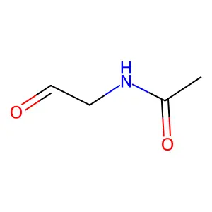 N-(2-Oxoethyl)acetamide structure