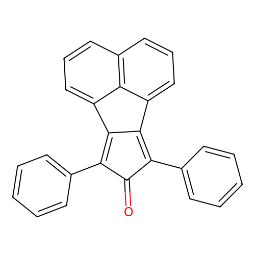 7,9-Diphenyl-8H-cyclopenta[a]acenaphthylen-8-one structure