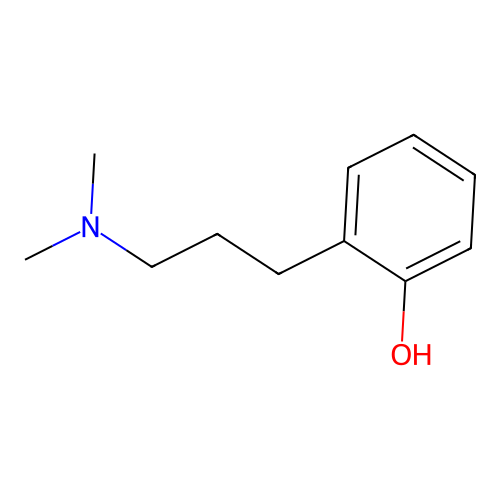 2-[3-(Dimethylamino)propyl]phenol structure