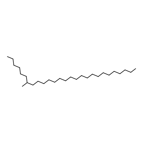 7-Methylheptacosane structure
