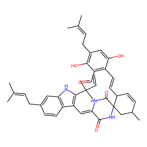 Aurechinulin structure