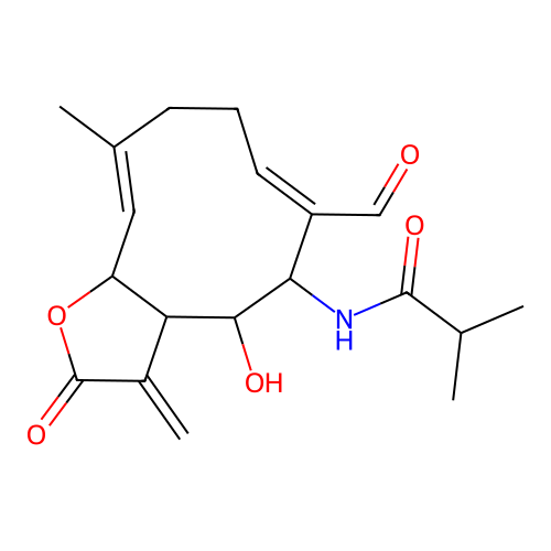 Acanthamolide structure