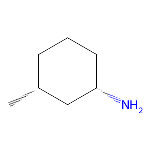 (1S,3R)-3-methylcyclohexan-1-amine structure