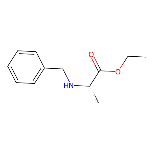 (S)-Ethyl 2-(benzylamino)propanoate structure