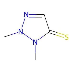 4H-1,2,3-Triazole-4-thione, 2,3-dihydro-2,3-dimethyl- structure