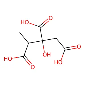 (2R,3S)-2-methylcitric acid structure