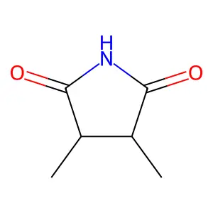 (3R,4S)-3,4-dimethylpyrrolidine-2,5-dione structure