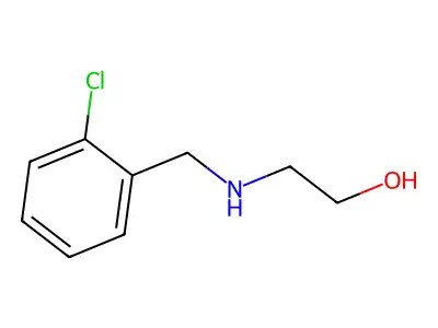 2-(2-Chloro-benzylamino)-ethanol structure
