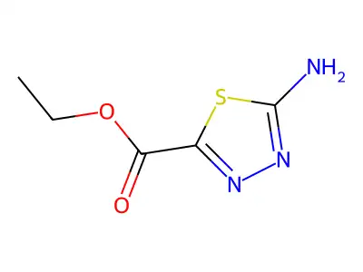 Ethyl 5-amino-1,3,4-thiadiazole-2-carboxylate structure