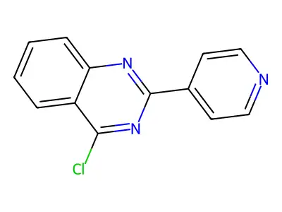 4-Chloro-2-(pyridin-4-yl)quinazoline structure