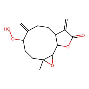Peroxyparthenolide structure