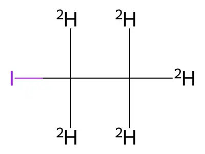 Ethane-d5, iodo- structure