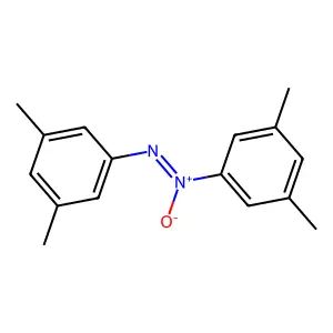 Diazene, bis(3,5-dimethylphenyl)-, 1-oxide structure