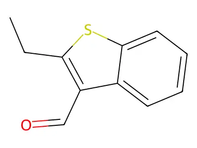 1-Benzothiophene-3-carbaldehyde structure