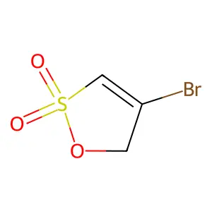 4-溴-1,2λ⁶-氧硫杂环戊-2,2(5H)-二酮 structure