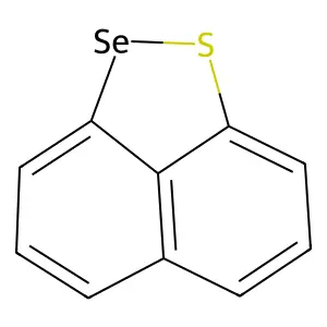 Naphtho(1,8-cd)-1,2-thiaselenole structure