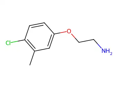 2-(4-Chloro-3-methyl-phenoxy)-ethylamine structure