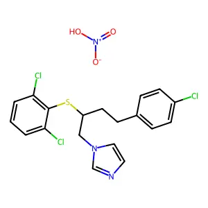 硝酸布康唑 structure