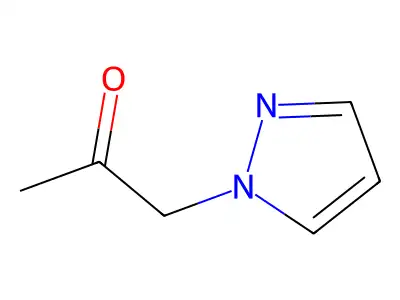 1-(1H-pyrazol-1-yl)propan-2-one structure
