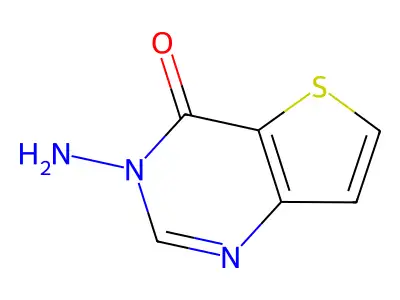 3-Aminothieno[3,2-d]pyrimidin-4(3H)-one structure