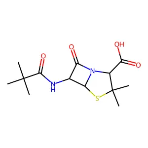 Ampicillin EP Impurity J structure