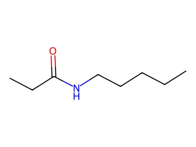 N-pentylpropanamide structure
