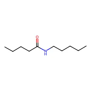 N-戊基戊酰胺 structure