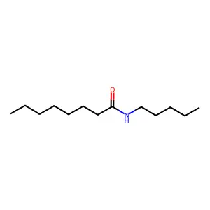 N-戊基辛酰胺 structure