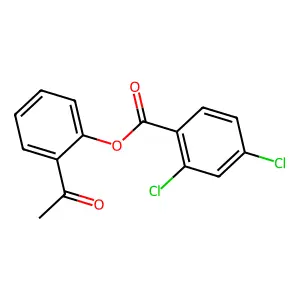 2-Acetylphenyl 2,4-dichlorobenzoate structure