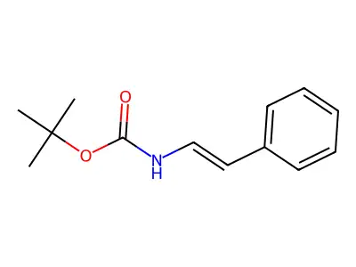 tert-Butyl styrylcarbamate structure