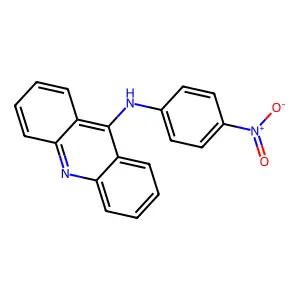 Acridine, 9-(p-nitroanilino)- structure