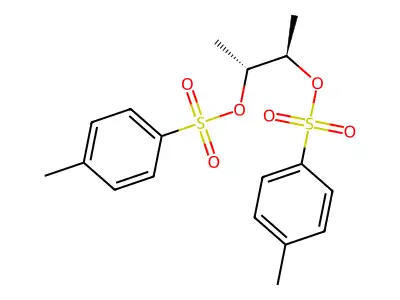 1-Methyl-2-{[(4-methylphenyl)sulfonyl]oxy}propyl 4-methylbenzenesulfonate structure