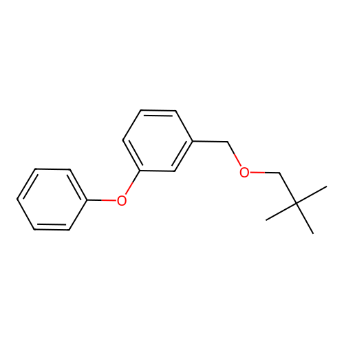 Benzene, 1-((2,2-dimethylpropoxy)methyl)-3-phenoxy- structure