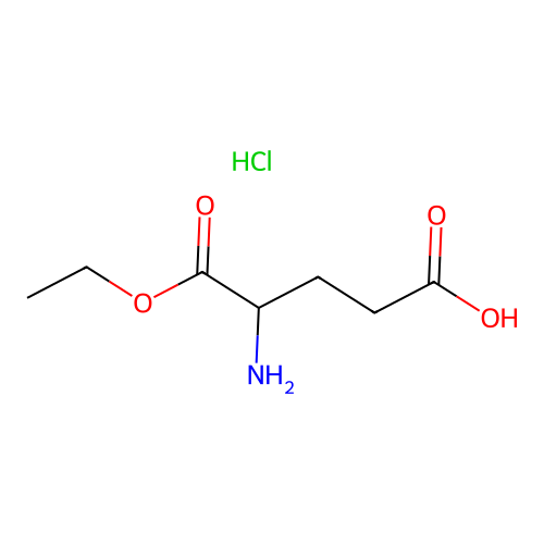 1-Ethyl L-2-aminoglutarate hydrochloride structure