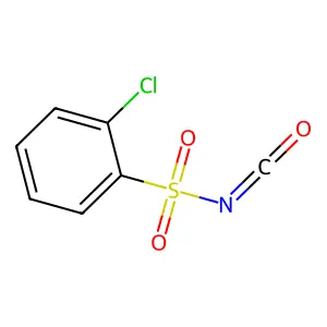 Benzenesulfonyl isocyanate, 2-chloro- structure
