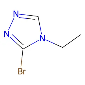 3-Bromo-4-ethyl-4H-1,2,4-triazole structure
