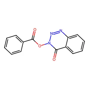 3-(Benzoyloxy)-1,2,3-benzotriazin-4(3H)-one structure