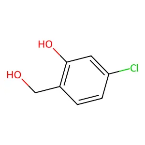 5-Chloro-2-(hydroxymethyl)phenol structure