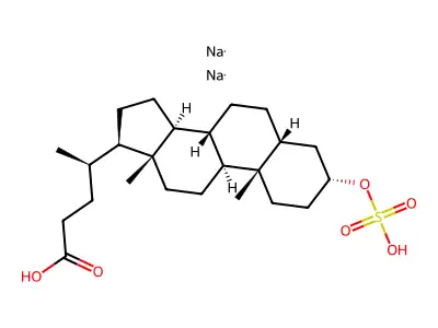 Sulfolithocholic acid structure