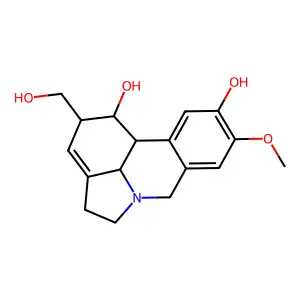 Carinatine structure